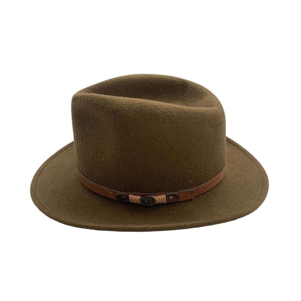 Resistol Hat Cowboy Prairie Western Wool Leather Small